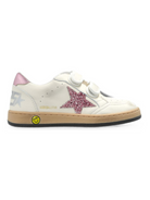 Sneakers per bambina Golden Goose Kids bianche con toppa con stella glitterata F00501F004241 11224 GOLDEN GOOSE KIDS 