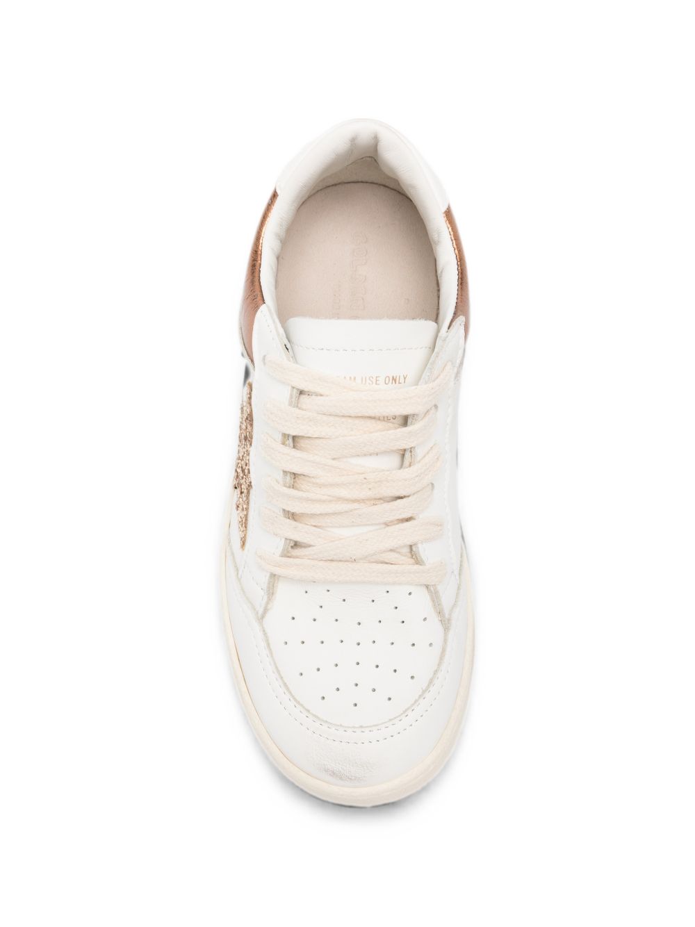 Sneakers per bambina Golden Goose Kids bianchi con dettagli glitterati F01122F008683 10272 GOLDEN GOOSE KIDS 