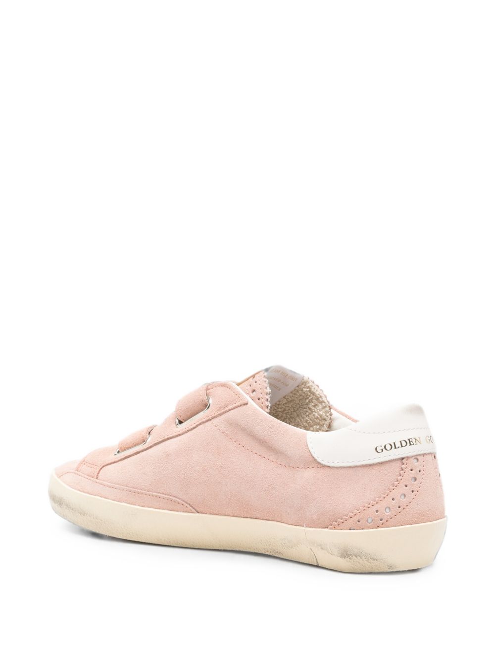 Sneakers per bambina Golden Goose Kids rosa con chiusura a strappo F01125F008595 25814 GOLDEN GOOSE KIDS 