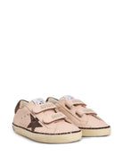 Sneakers per bambina Golden Goose Kids x Bonpoint rosa con chiusura a strappo W06GSNL00001 021 GOLDEN GOOSE KIDS 