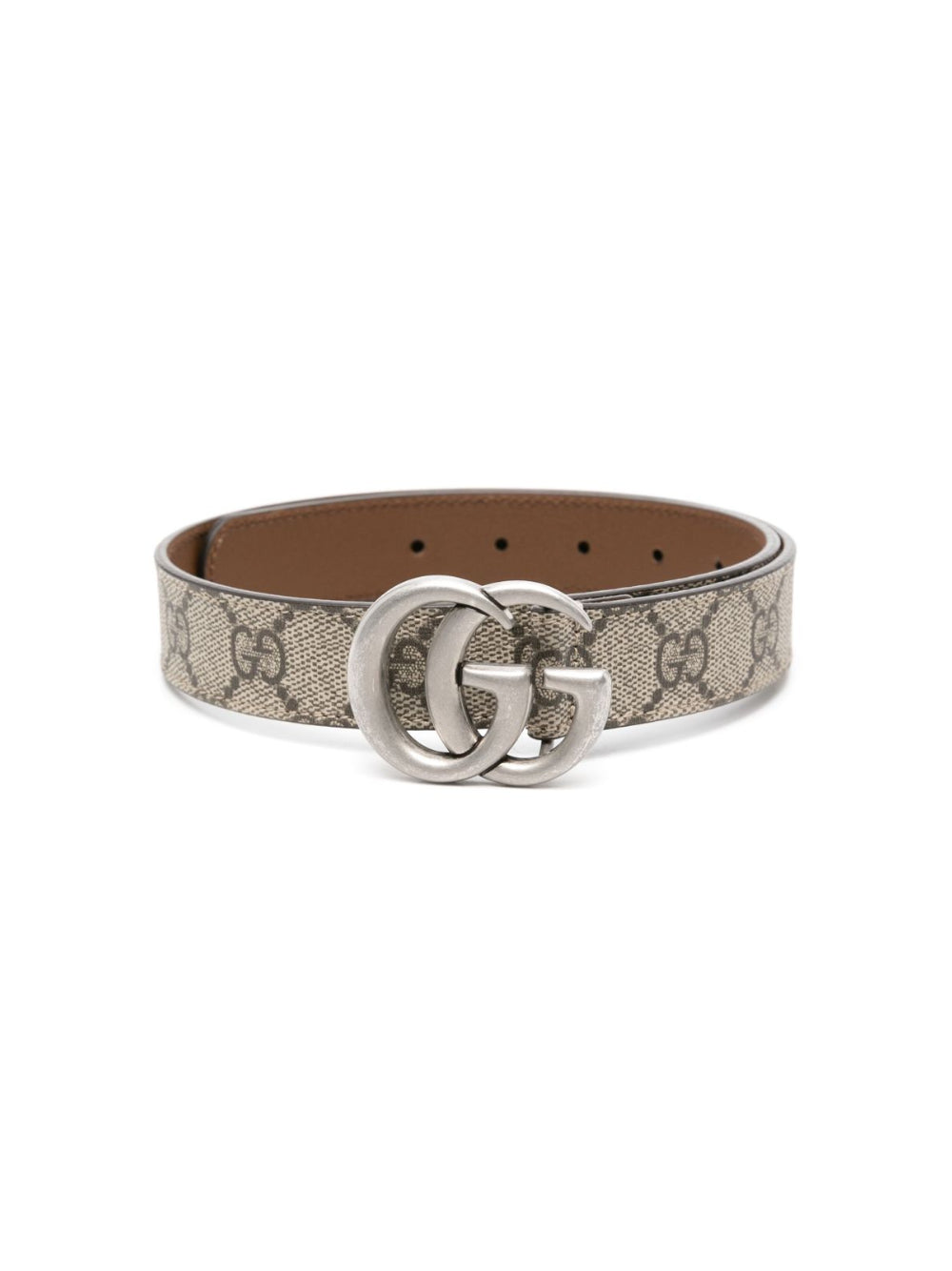 Cintura per bambini Gucci Kids beige con fibbia GG 4327072ZG0G 9742 GUCCI KIDS 