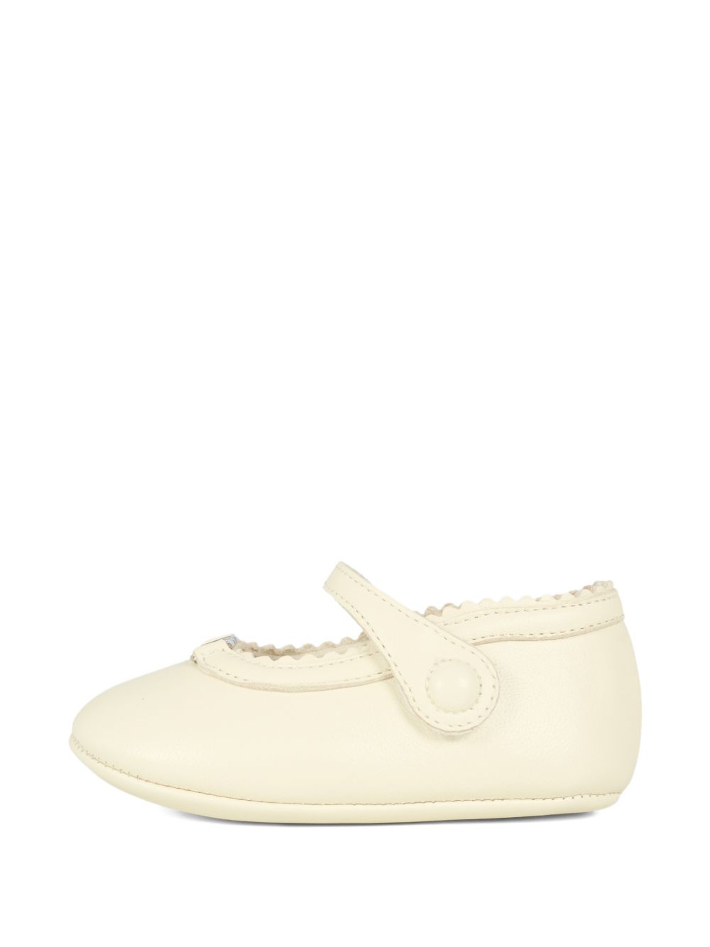 Ballerine per neonata Gucci Kids bianco con orlo a smerlo 8343571D700 9110 GUCCI KIDS 