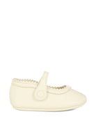 Ballerine per neonata Gucci Kids bianco con orlo a smerlo 8343571D700 9110 GUCCI KIDS 