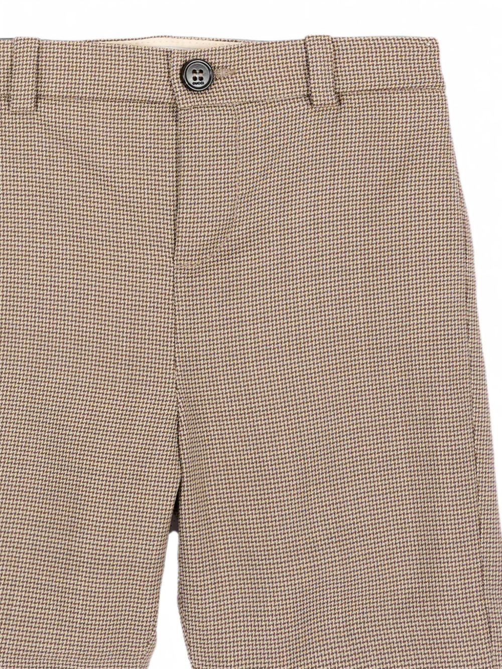 Shorts per neonato Gucci Kids beige con motivo a quadri 863987XWA86 2004 GUCCI KIDS 
