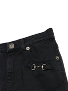 Jeans svasati per bambino Gucci Kids in denim con morsetto 870025XDC41 1168 GUCCI KIDS 