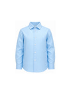 Camicia per bambino Gucci Kids azzurra con colletto classico 870268XWA9G 4774 GUCCI KIDS 