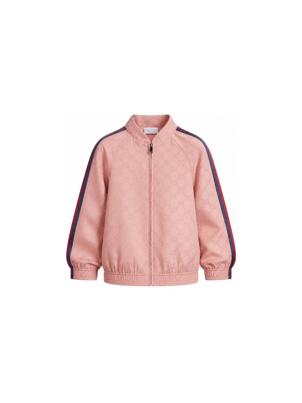 Giacca per bambina Gucci Kids rosa con decorazione Web 873851XJHZF 5442 GUCCI KIDS 