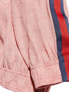 Giacca per bambina Gucci Kids rosa con decorazione Web 873851XJHZF 5442 GUCCI KIDS 