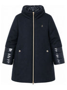 Cappotto per bambina Herno Kids blu con design imbottito CA000014G33344 9202 HERNO KIDS 