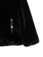 Giubbino per bambina Herno Kids nero con texture teddy GC000060G12630 9300 HERNO KIDS 