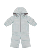 Set imbottito per bambini Herno Kids azzurro con effetto trapuntato PI000009K12017Z 9041 HERNO KIDS 