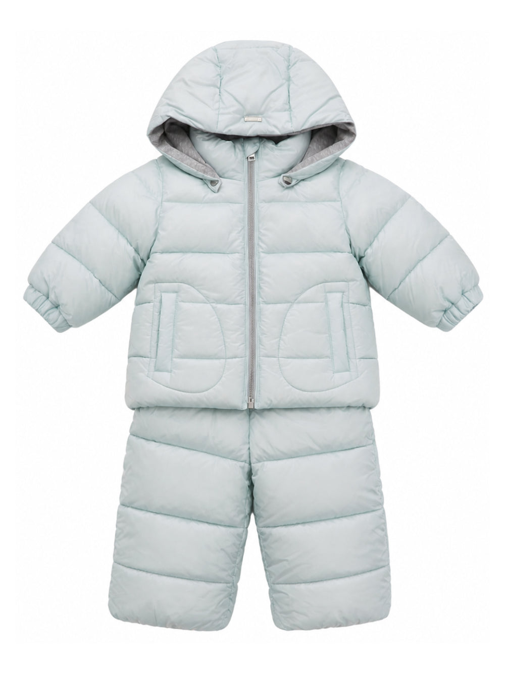 Set imbottito per bambini Herno Kids azzurro con effetto trapuntato PI000009K12017Z 9041 HERNO KIDS 