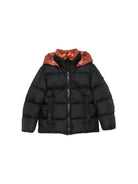 Giubbino per bambino Herno Kids nero con cappuccio a contrasto PI000043X12004Z 9389 HERNO KIDS 