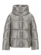 Giubbino per bambina Herno Kids grigio con design trapuntato PI000189G12017Z 9406 HERNO KIDS 