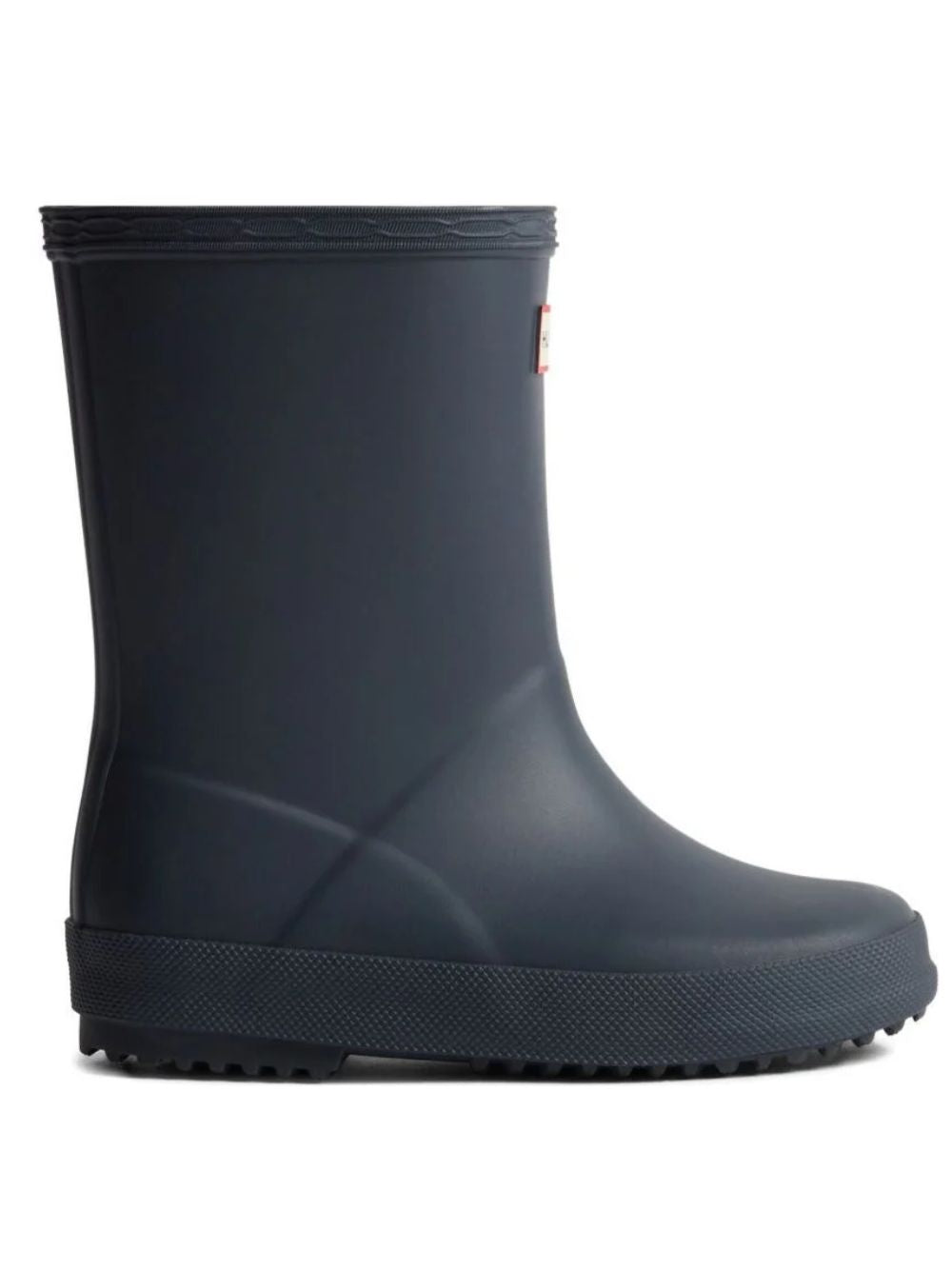 Stivali da pioggia per bambini Hunter Kids blu con patch logo sul davanti HFRK0032252 NVY HUNTER KIDS 