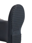Stivali da pioggia per bambini Hunter Kids blu con patch logo sul davanti HFRK0032252 NVY HUNTER KIDS 