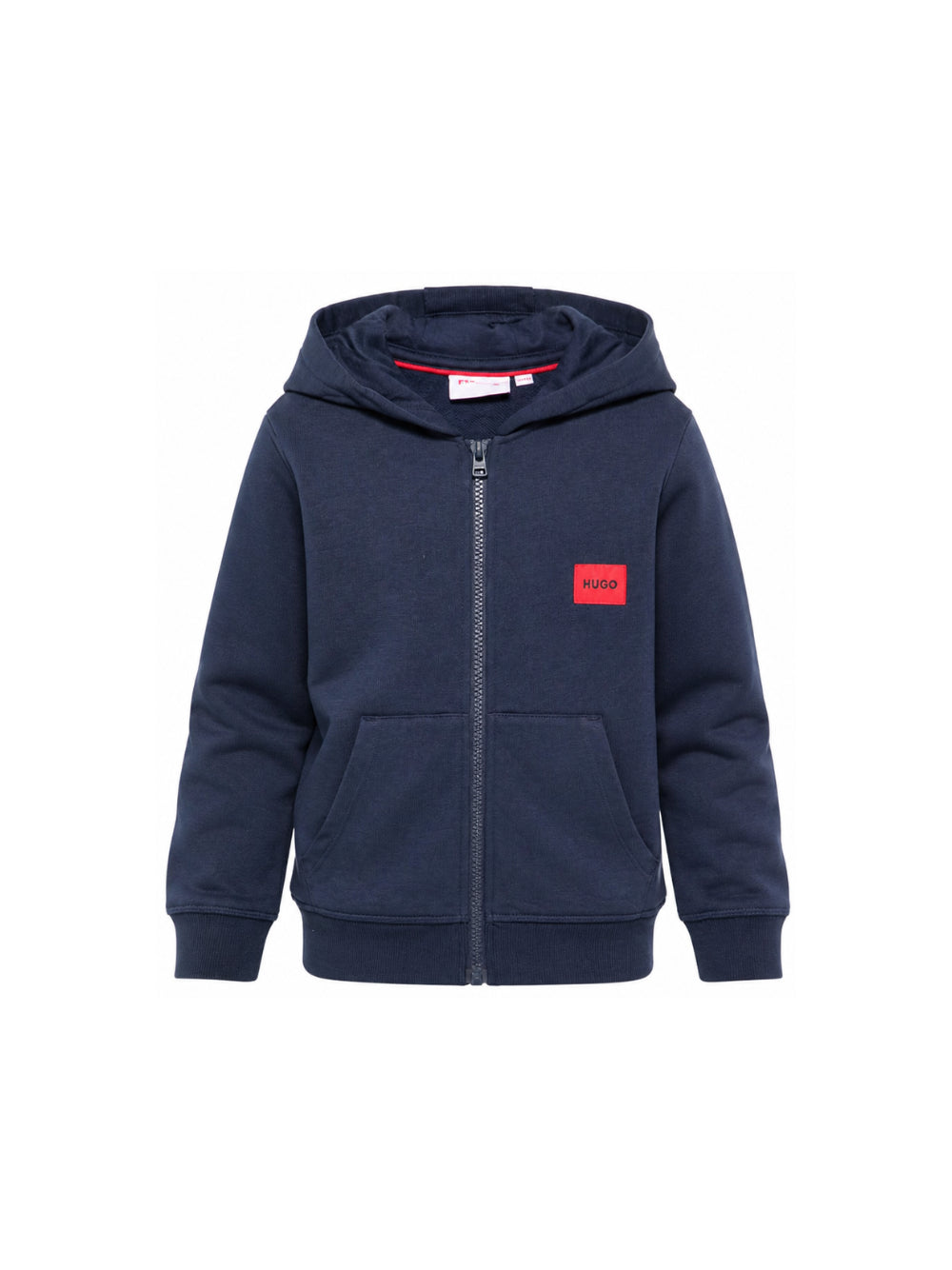 Felpa per bambino Hugo Kids blu con logo sul davanti G01181 85C Hugo KIDS 
