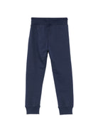 Pantaloni sportivi per bambino Hugo Kids blu con logo frontale G01182 85C Hugo KIDS 