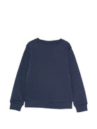 Felpa per bambino Hugo Kids blu con stampa logo G01184 85C Hugo KIDS 