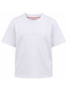 T-shirt per bambino Hugo Kids bianca con logo sul davanti G01240 10P Hugo KIDS 