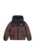Giubbino per bambino Hugo Kids multicolore con design a quadri G01257 33G Hugo KIDS 