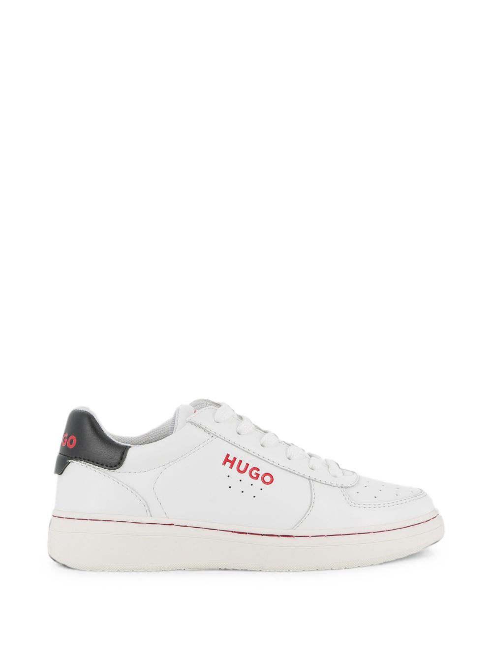 Sneakers per bambino Hugo Kids bianche con logo laterale G01291 10P Hugo KIDS 