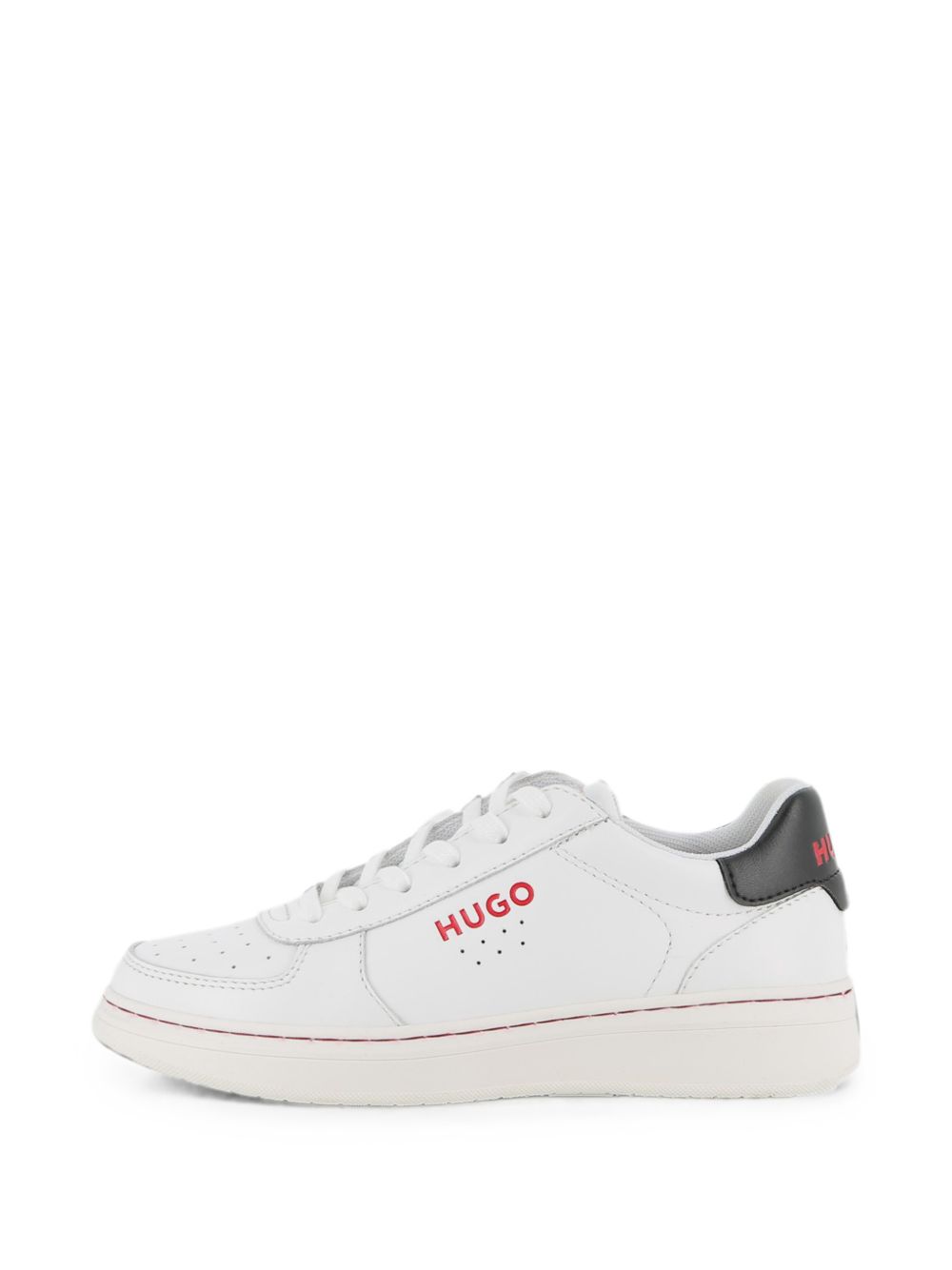 Sneakers per bambino Hugo Kids bianche con logo laterale G01291 10P Hugo KIDS 