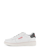 Sneakers per bambino Hugo Kids bianche con logo laterale G01291 10P Hugo KIDS 