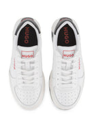 Sneakers per bambino Hugo Kids bianche con logo laterale G01291 10P Hugo KIDS 