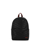 Zaino per bambino Hugo Kids nero con monogramma all-over G01308 09B Hugo KIDS 