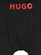 Set di due boxer per bambino Hugo Kids nere con fantasie diverse G01312 09B Hugo KIDS 