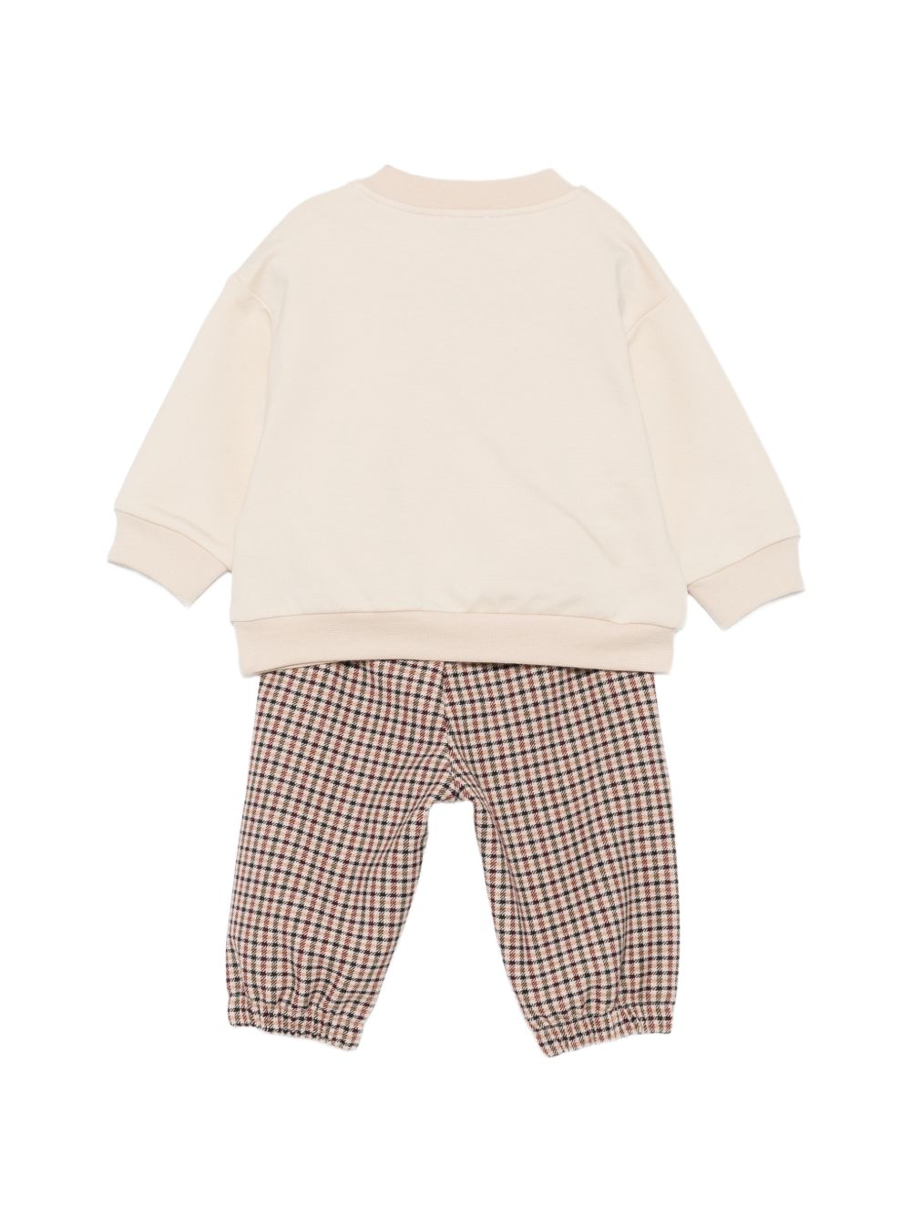 Completo per neonati Il Gufo Kids beige con motivo patch koala A26GDF0030W3043 132 IL GUFO KIDS 