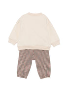Completo per neonati Il Gufo Kids beige con motivo patch koala A26GDF0030W3043 132 IL GUFO KIDS 