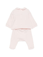 Pigiama per neonata Il Gufo Kids rosa con colletto Peter Pan A26GDF0036M0100 303 IL GUFO KIDS 