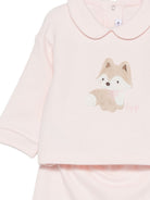 Pigiama per neonata Il Gufo Kids rosa con colletto Peter Pan A26GDF0036M0100 303 IL GUFO KIDS 