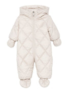 Tuta da neve per neonati Il Gufo Kids bianco con finitura imbottita A26GNO0002NN106 118 IL GUFO KIDS 