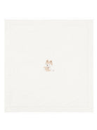 Coperta per neonati Il Gufo Kids bianca con ricamo volpe A26GOG0012M0100 100 IL GUFO KIDS 