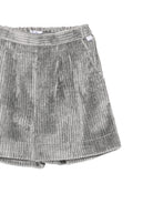 Shorts per bambina Il Gufo Kids grigio con motivo glitter A26GPB0001V0015 074 IL GUFO KIDS 