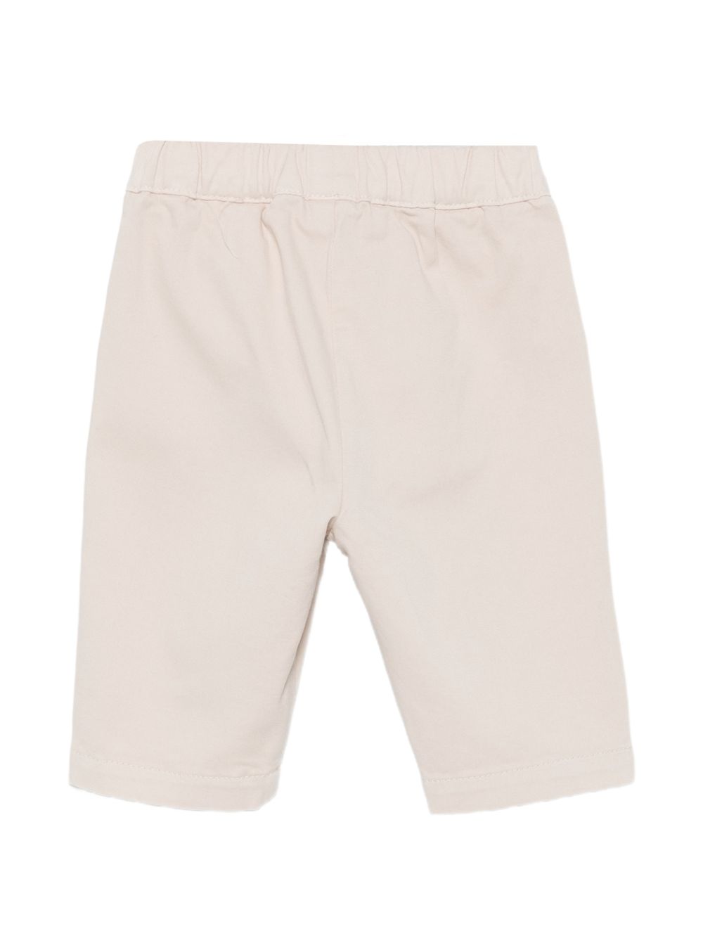 Pantaloni per neonato Il Gufo Kids beige in tessuto twill A26GPL0010C6072 112 IL GUFO KIDS 