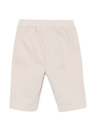 Pantaloni per neonato Il Gufo Kids beige in tessuto twill A26GPL0010C6072 112 IL GUFO KIDS 