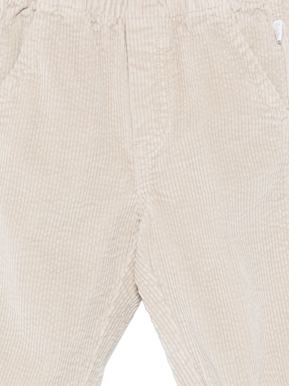 Pantaloni per neonato Il Gufo beige con motivo a coste A26GPL0015V6021 170 IL GUFO KIDS 