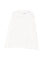 Maglia per bambina Il Gufo Kids bianca con colletto con volant A26GPO0003MF002 1001 IL GUFO KIDS 