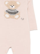 Tutina per neonata Il Gufo Kids rosa con motivo orsetto A26GTL0002EM220 304 IL GUFO KIDS 