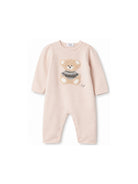 Tutina per neonata Il Gufo Kids rosa con motivo orsetto A26GTL0002EM220 304 IL GUFO KIDS 