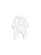 Tutina per neonati Il Gufo Kids bianca con motivo a stella A26GTP0012M0100 100 IL GUFO KIDS 