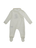 Tutina per neonato Il Gufo Kids bianco con applicazione a forma di volpe sul davanti A26GTP0014M0100 100 IL GUFO KIDS 