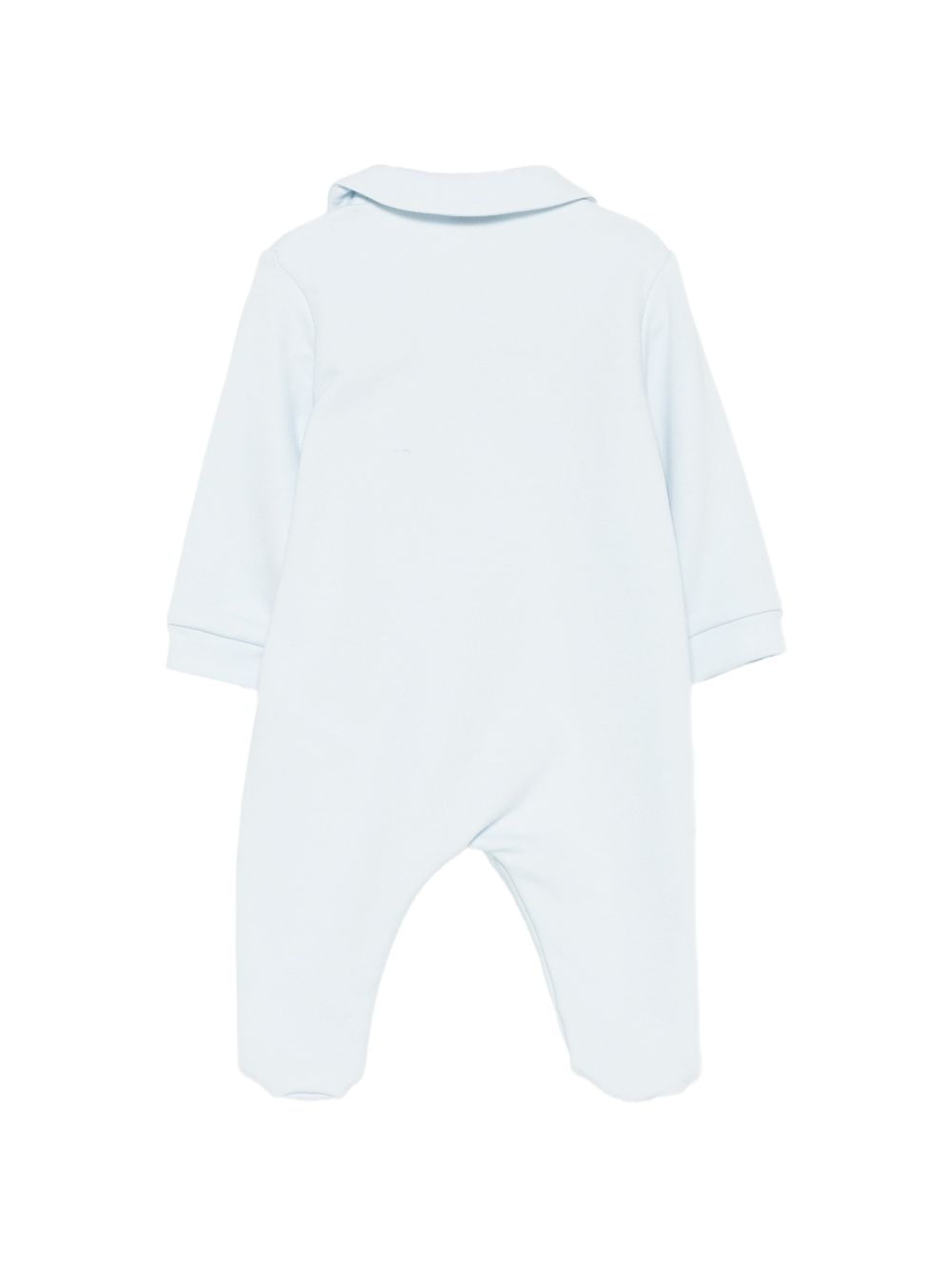 Tutina per neonati Il Gufo Kids azzurra con colletto peter pan A26GTP0014M0100 404 IL GUFO KIDS 