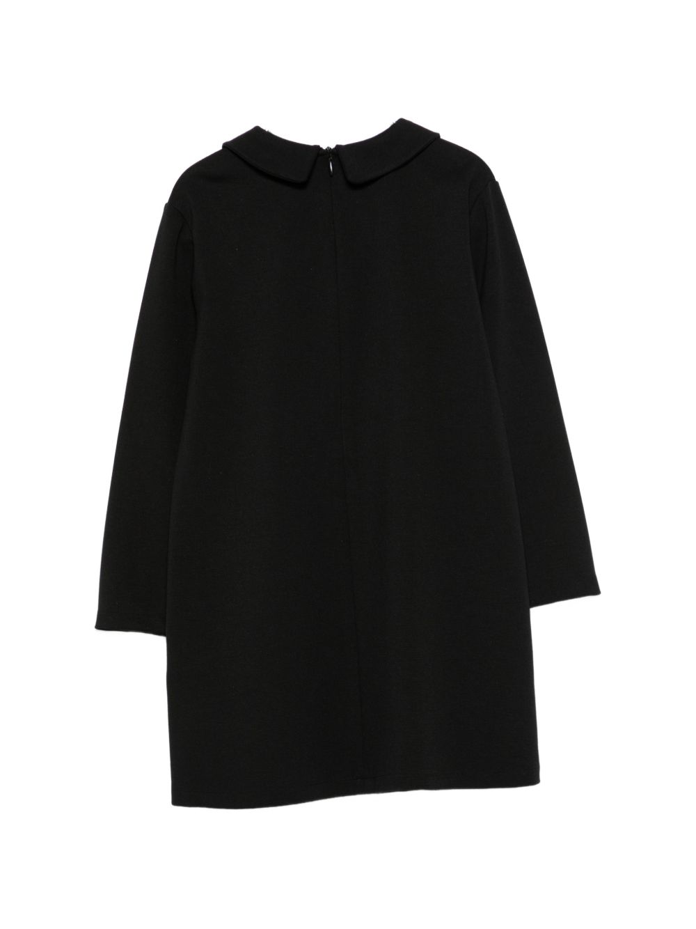 Abito per bambina Il Gufo Kids nero con dettaglio fiocco A26GVL0017M0041 0910 IL GUFO KIDS 