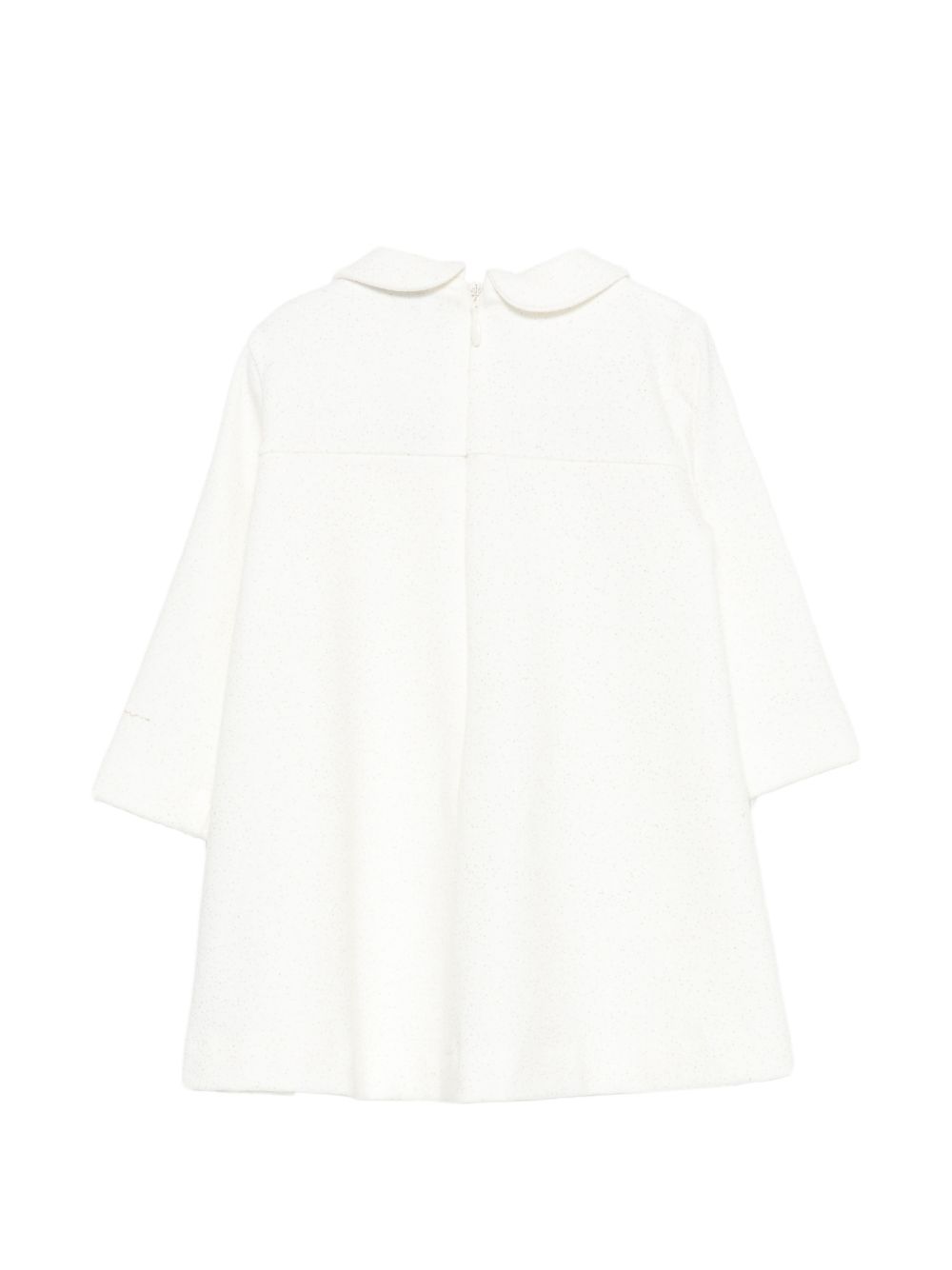 Abito per neonata Il Gufo Kids bianco con colletto alla Peter Pan A26GVL0032M4022 100 IL GUFO KIDS 