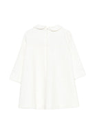 Abito per neonata Il Gufo Kids bianco con colletto alla Peter Pan A26GVL0032M4022 100 IL GUFO KIDS 